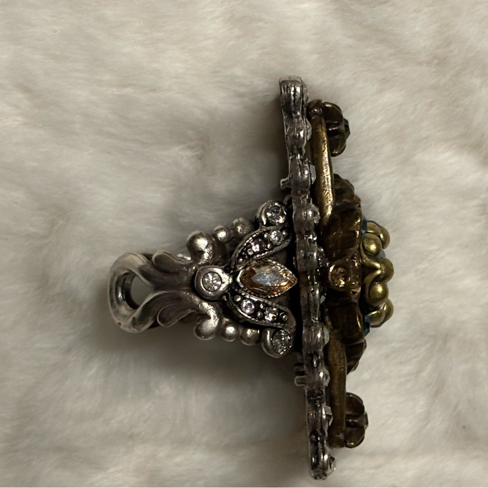 Sweet romance USA Victorian revival Ring women’s size 7 adjustable - Picture 6 of 9